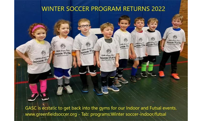 2022 Winter Soccer - Indoor / Futsal 